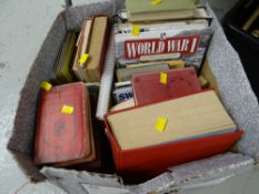 Box of various books including Wardlock & Co guides etc