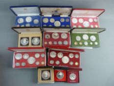 COMMONWEALTH COINS - Bahamas, Trinidad & Tobago, Barbados and Papua New Guinea proof sets and