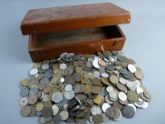 BRITISH & OVERSEAS COINAGE - a large quantity of silver, bronze and other coinage showing various