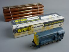 MODEL RAILWAY - Wrenn W2232 diesel shunter BR blue, boxed with instructions and packing rings and