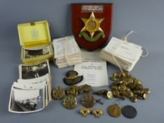MILITARY INTEREST - a mixed group of RAF and Forces memorabilia to include a quantity of RAF buttons