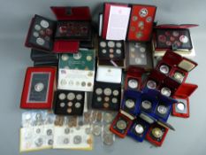 COINS - Canada and USA proof sets, dollars and uncirculated coins including Royal Canadian Mint,