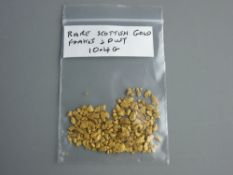 SCOTTISH GOLD FLAKES & DUST, 10.4 grms