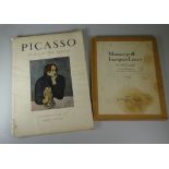 PICASSO PLATES 'Blue and Pink Periods' introduced by Denys Sutton; together with a volume of '