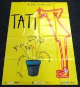 PLAY TIME original French cinema poster, 1967, folded, near mint condition, 155 x 116cms