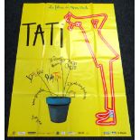 PLAY TIME original French cinema poster, 1967, folded, near mint condition, 155 x 116cms