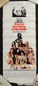 BEYOND THE VALLEY OF THE DOLLS original US cinema insert, 1970, rolled, pin holes, edge wear and