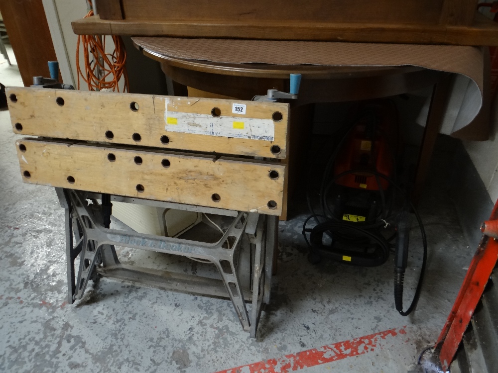 A Champion pressure washer & a work bench E/T