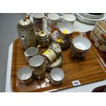 A vintage hand decorated Japanese export teaset