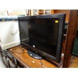 A Panasonic Viera flat screen TV E/T