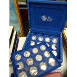 A Royal Mint cased proof set of the Queen's Diamond Jubilee, silver coin set