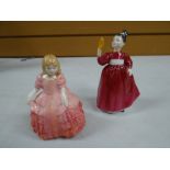 Two Royal Doulton boxed figurines 'Vanity' - HN2475 & 'Rose' - HN1368