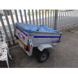 A Franc small aluminium trailer (outside)