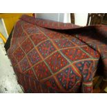 A tribal Gazak rug, 123 x 110cms