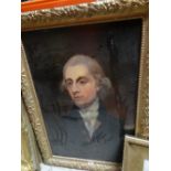 Framed oil on board entitled verso 'A Member of the Buxton Family', a copy of the original which