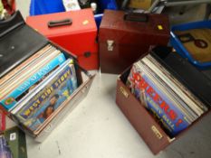 A large collection of LP records including classical, easy listening & jazz