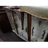 A kitsch fancy china cabinet