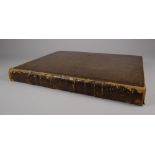 HENRY ROWLANDS leather bound copy of 'Mona Antiqua Restaurata'