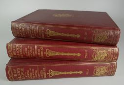 J HUGH EDWARDS 'The Life of David Lloyd George', three volumes by The Waverley Book Company Ltd
