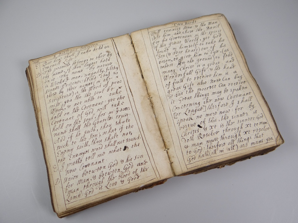 MOSTLY BY WILLIAM WILLIAMS, A FASCINATING COLLECTION OF BOUND SEVENTEENTH CENTURY HANDWRITTEN - Image 2 of 17