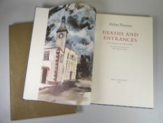 DYLAN THOMAS limited edition (1/250) Gregynog Press volume - 'Deaths and Entrances' with original