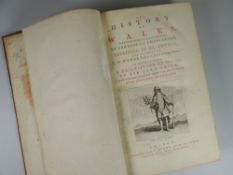 A VOLUME OF 'THE HISTORY OF WALES written by Caradoc of Lhancarvan...Printed for T Evans, 1774'