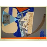 CERI RICHARDS limited edition (47/60) lithograph - part of 'Beethoven Suite with Variations'