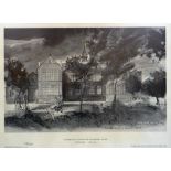 CERI RICHARDS limited edition (275/100) print - 'Gowerton County in Dramatic Mood', 1946, signed &