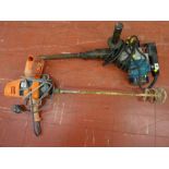 Makita rotary hammer and an Alfra plaster mixing tool E/T