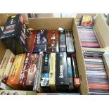 Box of excellent boxed set DVDs and other DVDs