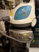 VAX Homemaster steam cleaner and a Delonghi Magnifica coffee machine E/T