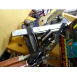 Record planer, long clamps, spoke shave etc