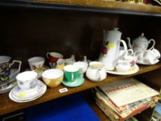 Parcel of cabinet coffee and teaware etc