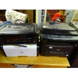 Quantity of office printers and fans by Epson, Ricoh, Dell etc E/T
