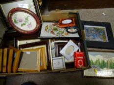 Box of mainly portrait frames