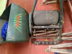 Webb manual garden mower