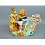Disney Showcase limited edition (1241/7500) teapot titled 'Rhapsody in Pooh'