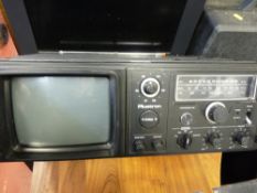 Vintage Plustron TVRC7 TV/radio cassette recorder