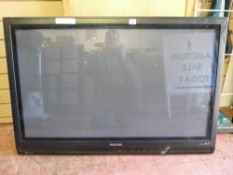 Large screen wall mountable Phillips TV E/T