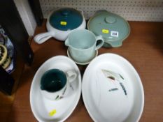 Small parcel of Denby etc ovenproof tableware
