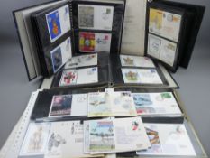 A COLLECTION OF MILITARY & ARMED FORCES FIRST DAY COVERS, predominantly 1970's dates, in nine albums