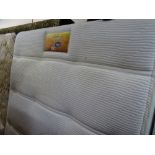 Silentnight 4ft 6ins divan bed base and memory foam mattress
