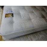 Myer's single divan bed base and mattress