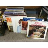 Quantity of vintage LP records, mainly classical, operatic and choral etc