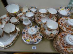 Assortment of patterns of Staffs teaware