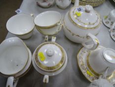 Quantity of Royal Worcester 'Golden Anniversary' teaware