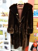 A vintage Pannax Hungarian fur coat