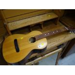A vintage 'Georgian' maker acoustic guitar (for restoration)
