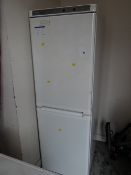 A Zanussi upright fridge freezer E/T