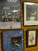 Three framed Royal Ballet prints